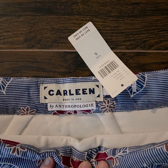 Anthropologie Floral Mini Skirt Size S - Picture 4 of 6